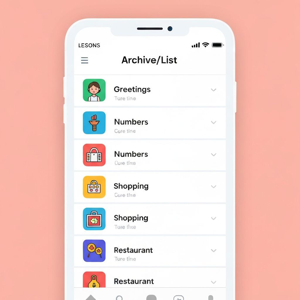 SlangDaily archive screen